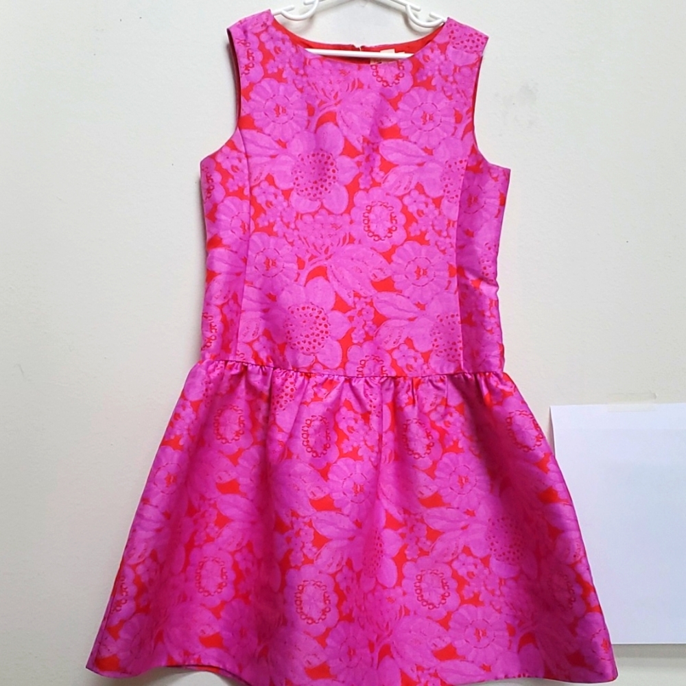 Pink red dress